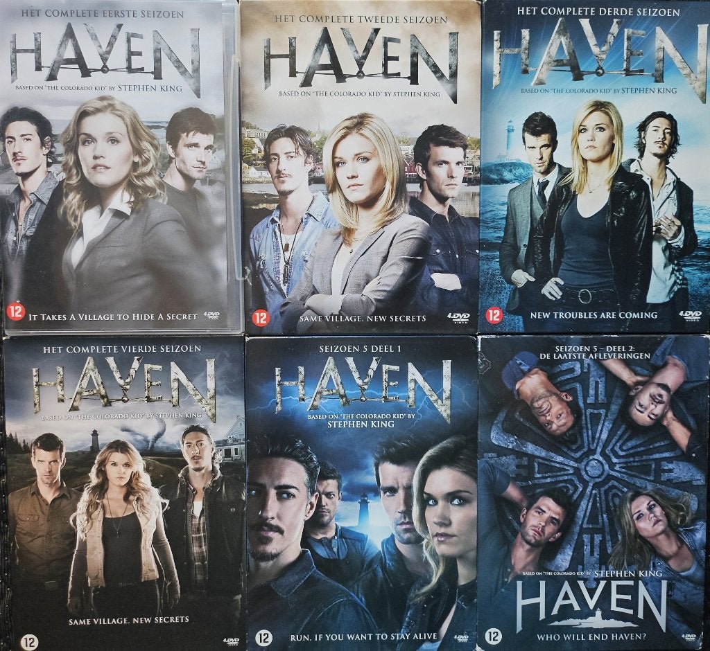 Haven (Stephen King) Complete Serie, Ophalen of Verzenden, Zo goed als nieuw, Frans, Nederlands