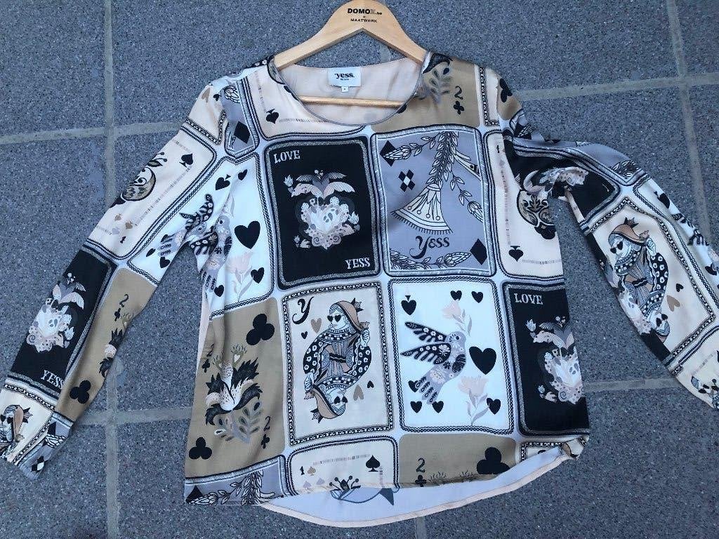 Prachtige blouse YESS, Overige kleuren, Zo goed als nieuw, Maat 36 (S), Ophalen