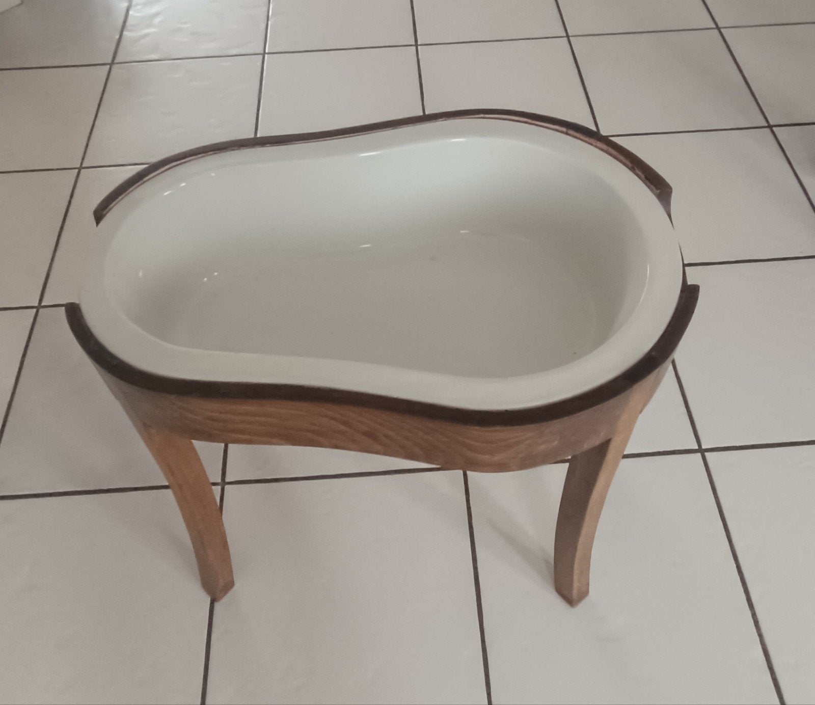 Ancien bidet, Enlèvement