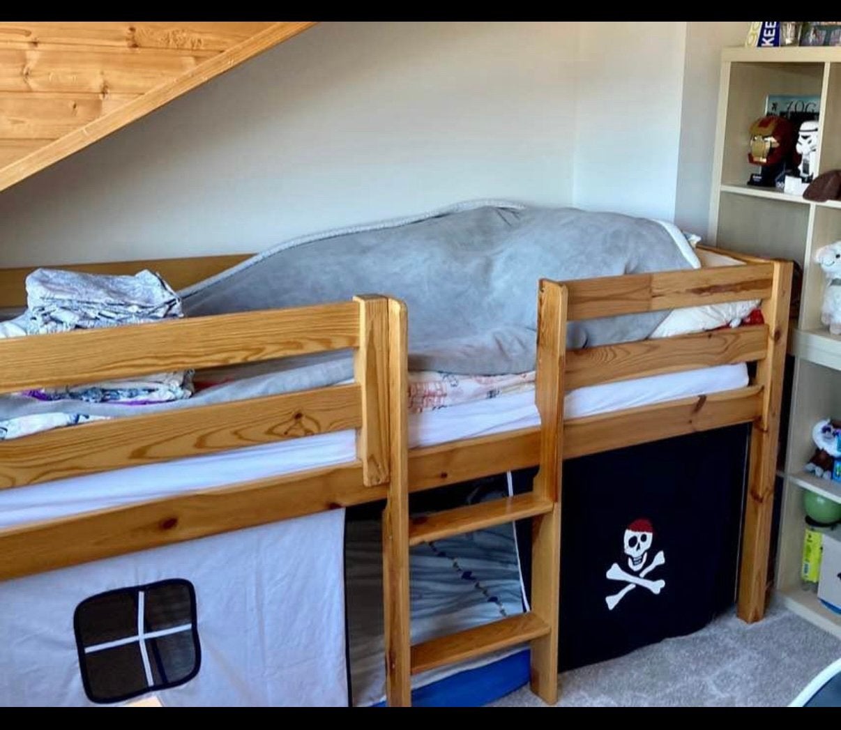 Lit 90x200 cm, Enfants & Bébés, Chambre d'enfant | Lits superposés & Lits mezzanines, Enlèvement, Comme neuf