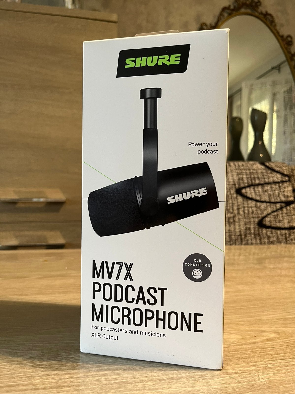 Shure MV7X Neuf jamais servi, Muziek en Instrumenten, Ophalen of Verzenden, Nieuw, Studiomicrofoon