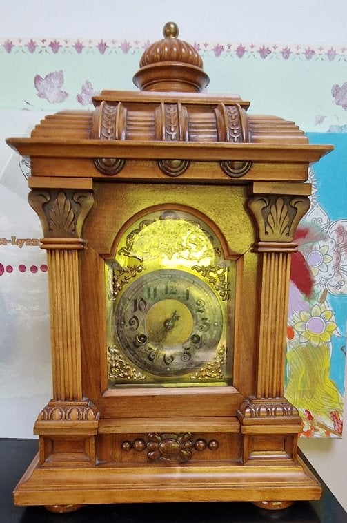 Junghans Duitse Mantel Klok, Antiek en Kunst, Ophalen of Verzenden