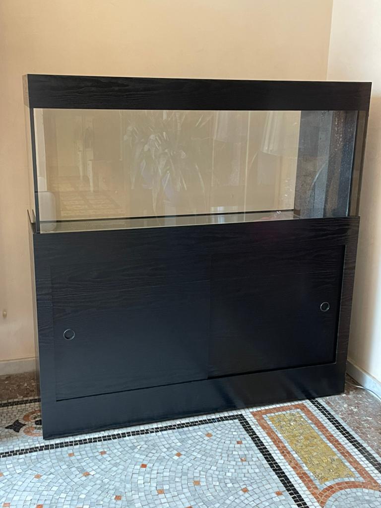 Aquarium 200L, Ophalen, Gebruikt, Aquariummeubel