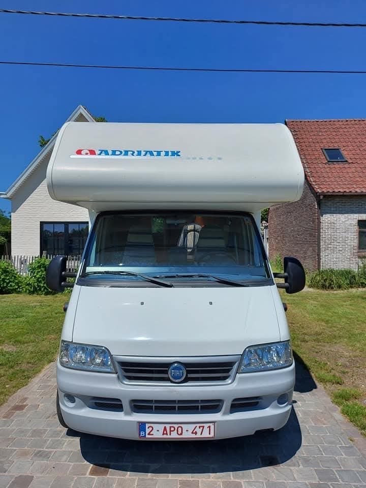 Mobilhome, Caravanes & Camping, Camping-cars, Fiat, Réfrigérateur, Particulier, Adria