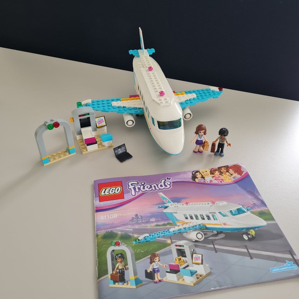 Lego Friends Heartlake prive jet (41100), Lego, Ensemble complet, Friends, Comme neuf