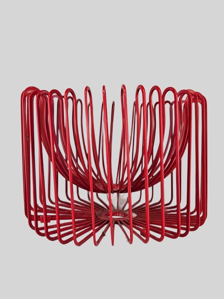 Rode metalen fruitmand – Ehlen Johansson – Ikea, Ophalen of Verzenden