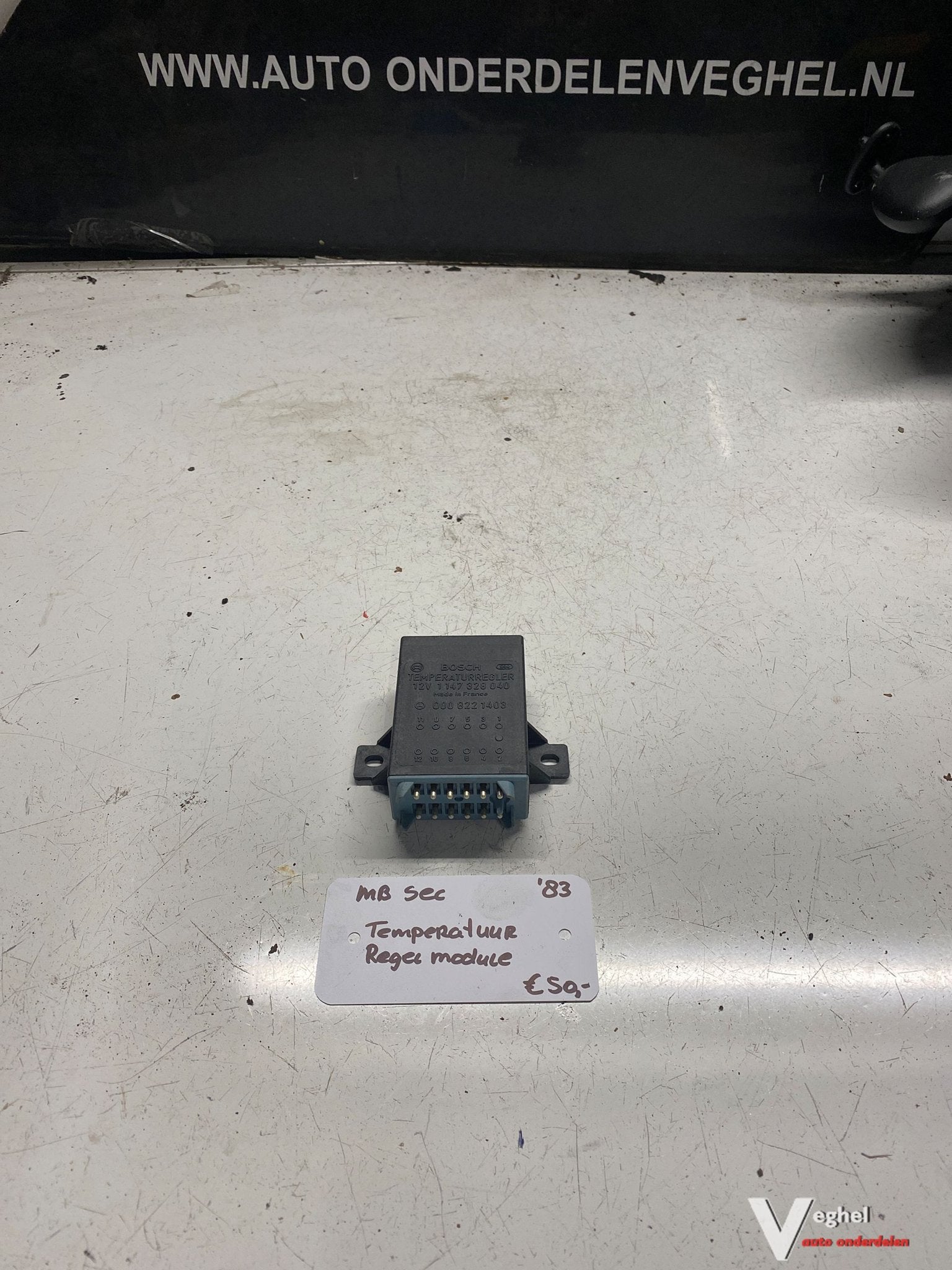 Mercedes W126 SEC 1983 Temperatuur Module 000 822 1403, Autos : Pièces & Accessoires, -, Utilisé, -, -