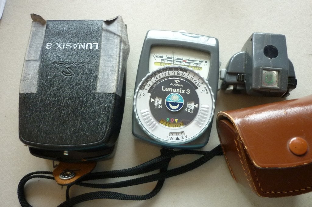 lunasix 3 gossen, Ophalen of Verzenden, Gebruikt, Spiegelreflex, Overige Merken