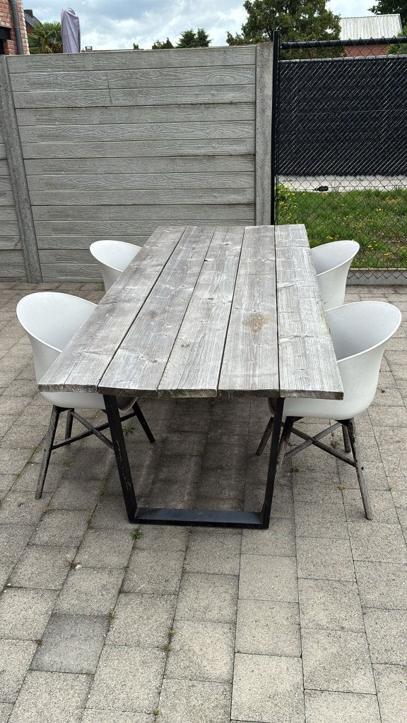 Rechthoekige tafel hout, Ophalen, Gebruikt, Rechthoekig, Hout