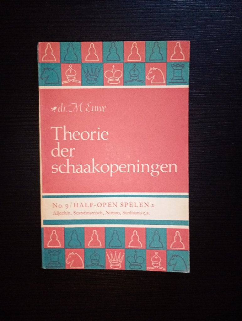 Theorie der schaak openingen 9 rood, Hobby & Loisirs créatifs, Sport cérébral & Puzzles, Enlèvement ou Envoi, Moins de 500 pièces