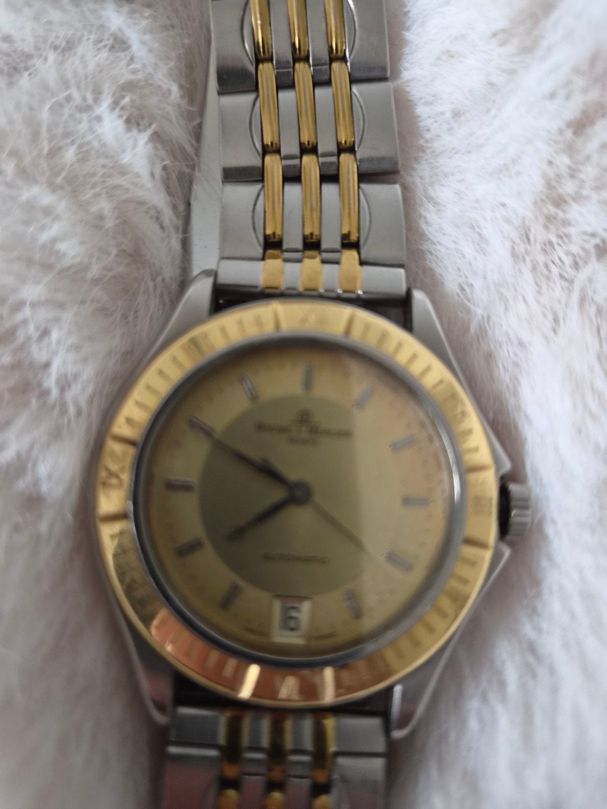 montre suisse pour homme baume et mercier, Bijoux, Sacs & Beauté, Enlèvement ou Envoi, Or, Or