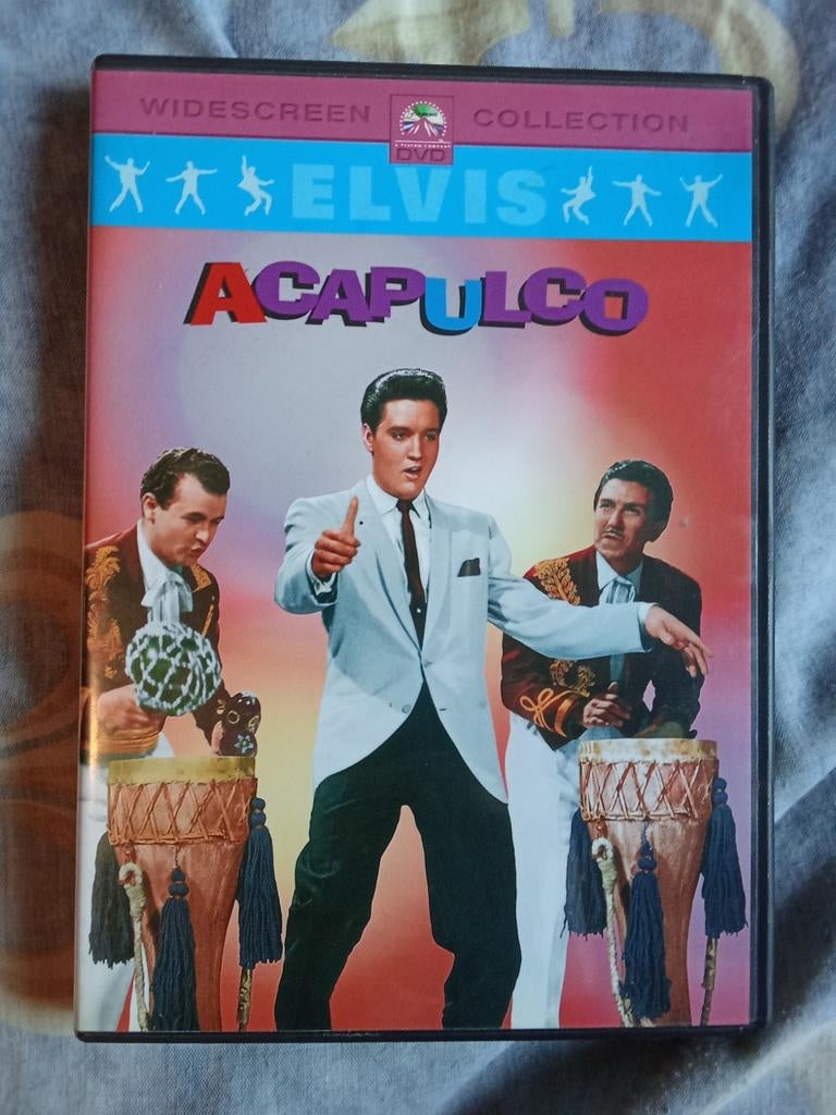 Elvis in de film  Acapulco dvd met Nederland ondertitels, 1960 tot 1980, Alle leeftijden, Ophalen of Verzenden, Zo goed als nieuw