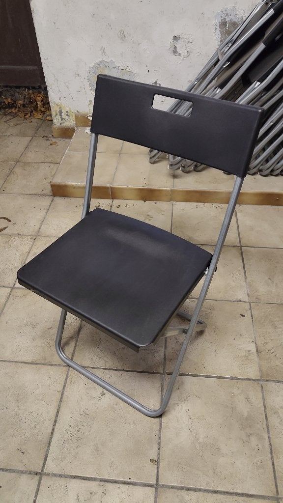 Lot de 74 chaises "Gunde", Maison & Meubles, Synthétique, Comme neuf, Enlèvement, Cinq, Six Chaises ou plus