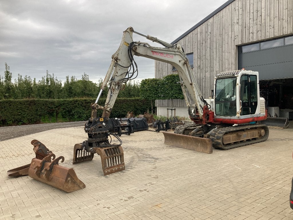 Takeuchi TB175, Ophalen, Graafmachine