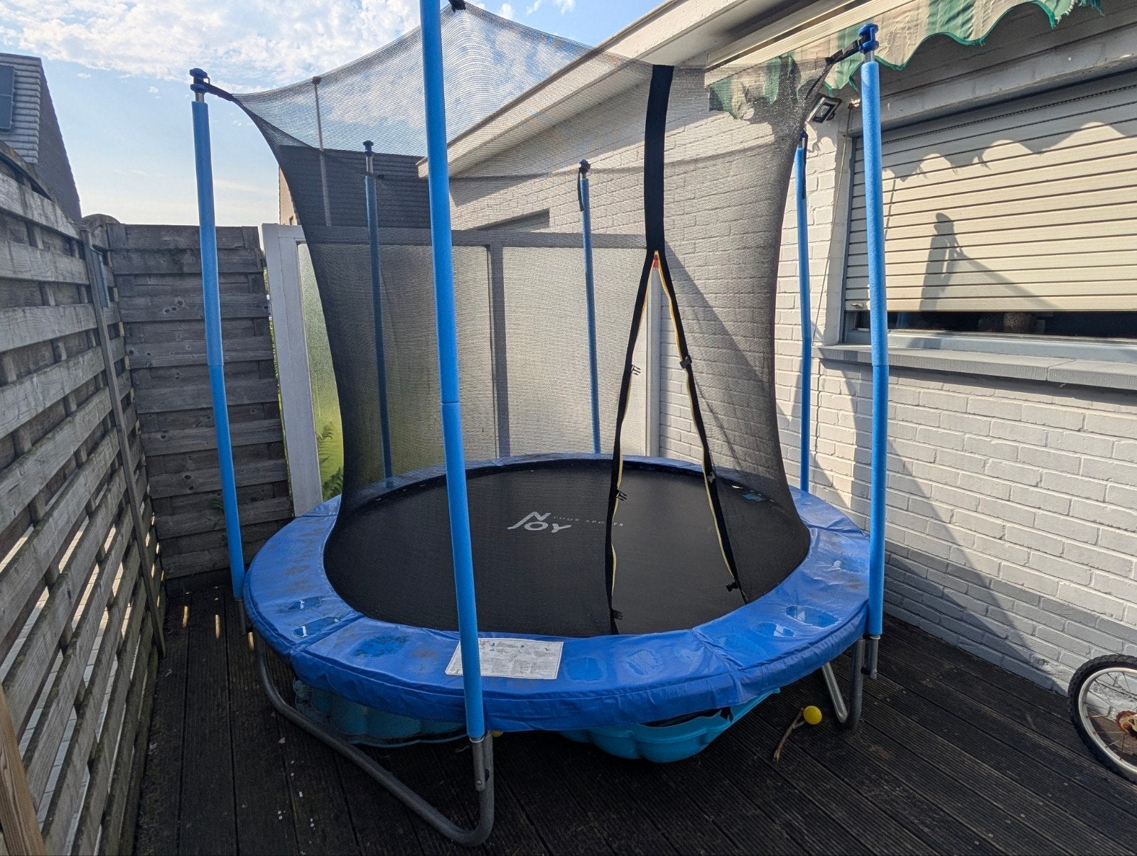 Trampoline groot 2,44m doorsnee, Kinderen en Baby's, Speelgoed | Buiten | Trampolines, Ophalen