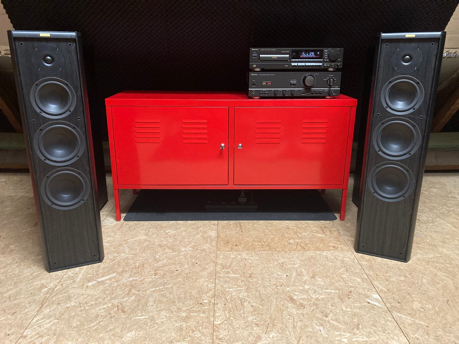 JAMO Classic 8 Luidsprekers 3-weg ., Comme neuf, Enlèvement, Enceintes stéréo, 120 à 150 watts