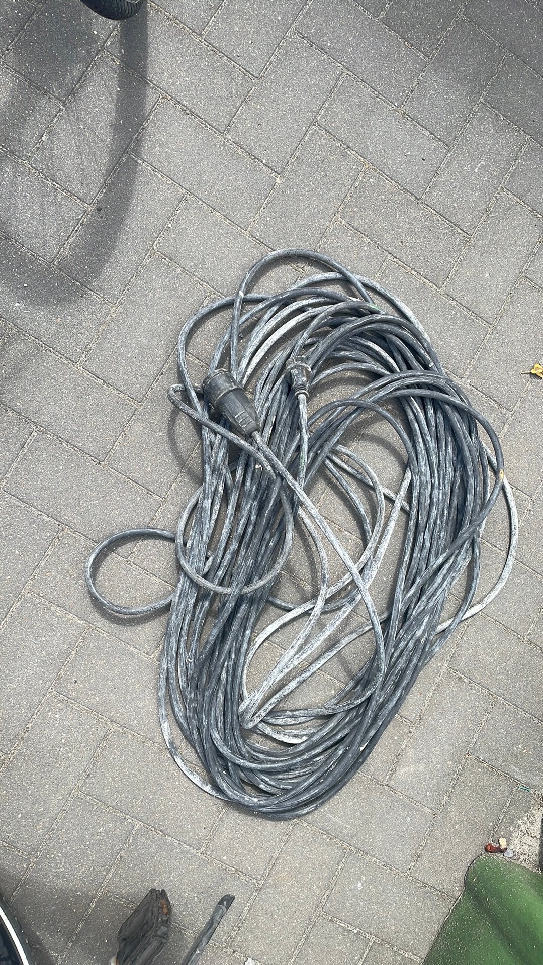 Verlengkabel, Doe-het-zelf en Bouw, Elektriciteit en Kabels, Ophalen, Gebruikt