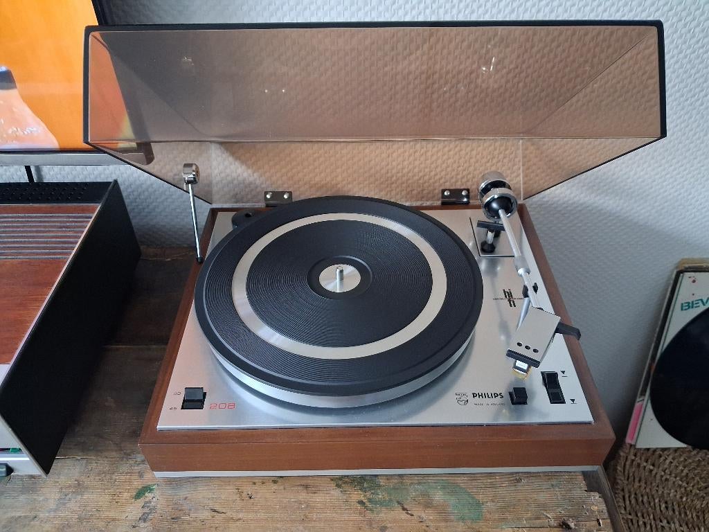 Philips 22GA208, Audio, Tv en Foto, Platenspelers, Ophalen, Zo goed als nieuw, Platenspeler, Philips