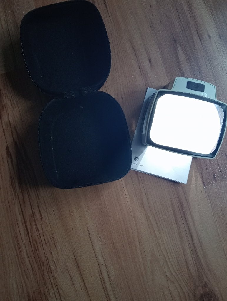 Versterkte Loep op 3x Battetrijen, Hobby en Vrije tijd, Ophalen of Verzenden, Zo goed als nieuw, Loeplamp