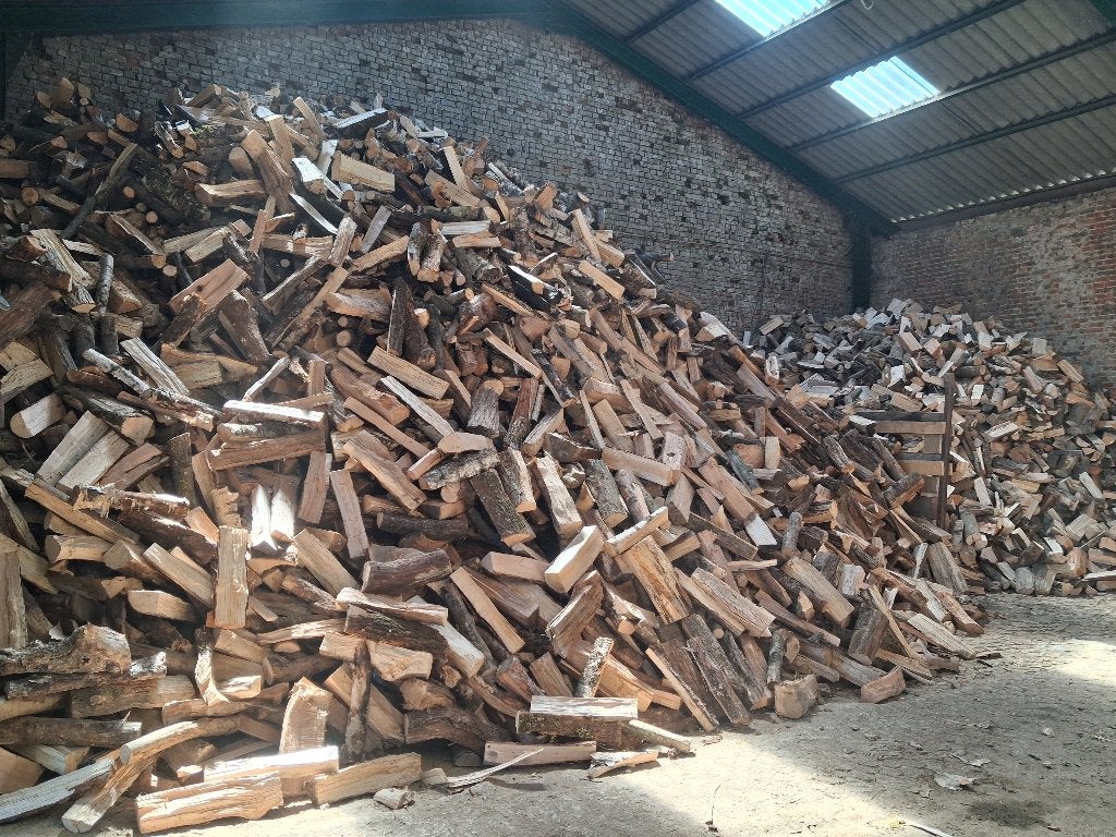 Bois de chauffage  sec, Enlèvement