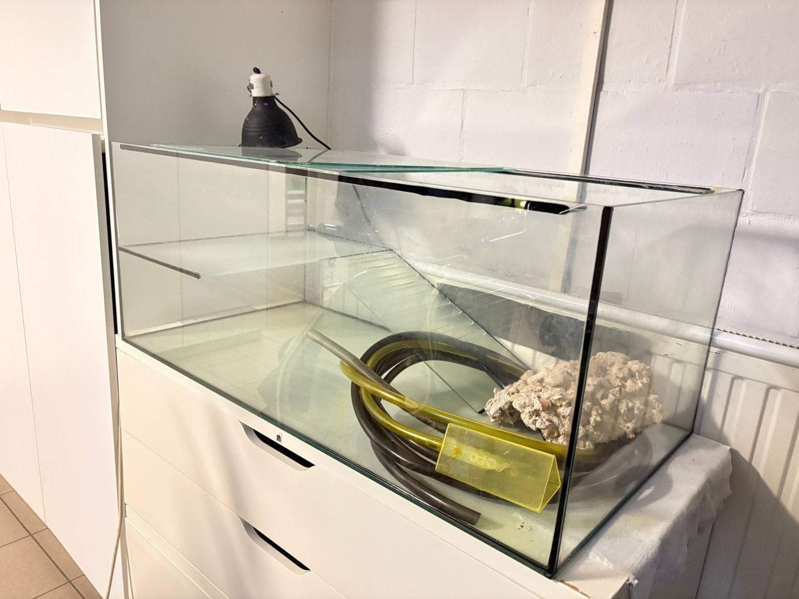 Aquarium, Dieren en Toebehoren, Ophalen, Gebruikt, Leeg aquarium