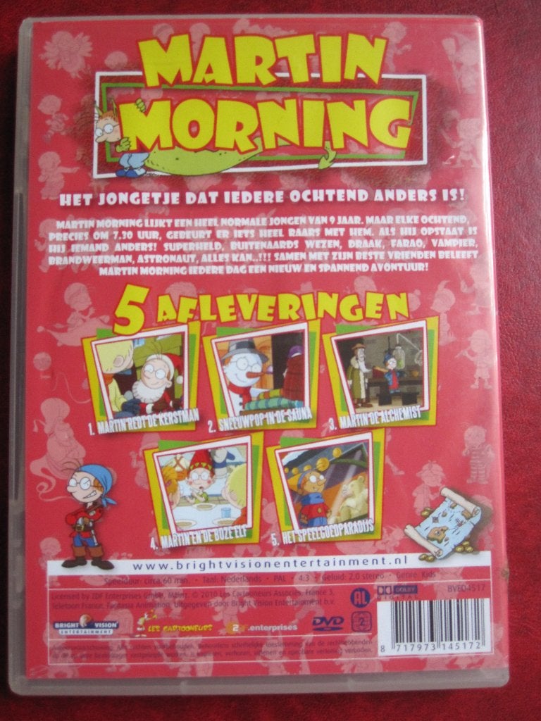 Martin Morning Redt de Kerstman, Tekenfilm, Zo goed als nieuw, Alle leeftijden, Amerikaans