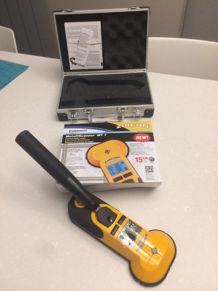 Détecteur Zircon MT7 Metal Scanner, Bricolage & Construction, Enlèvement ou Envoi, Neuf, Autres appareils de mesure ou compteurs