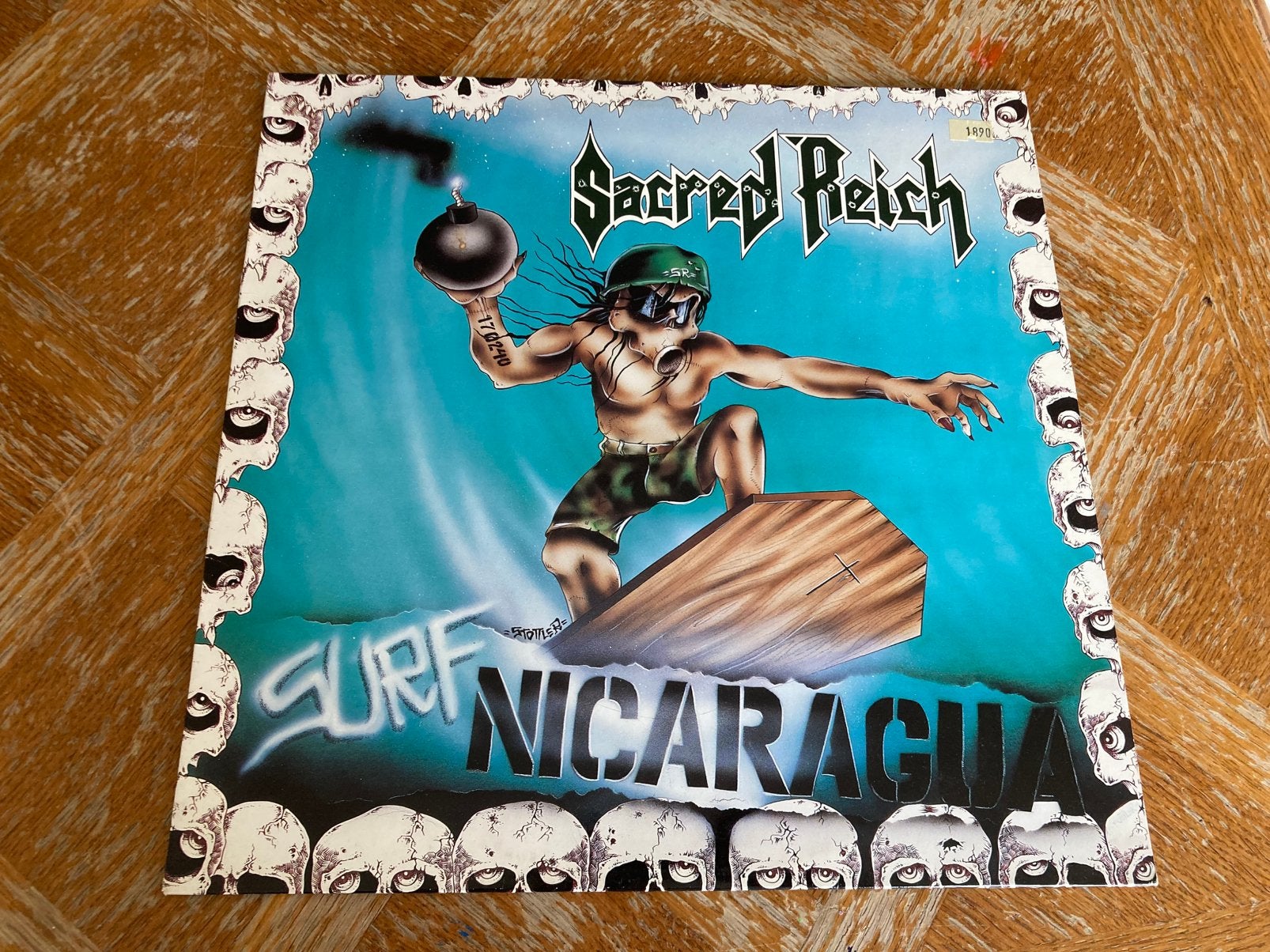Sacred Reich: Surf Nicaragua 12” ep, 12 pouces, Enlèvement ou Envoi, Metal, Utilisé