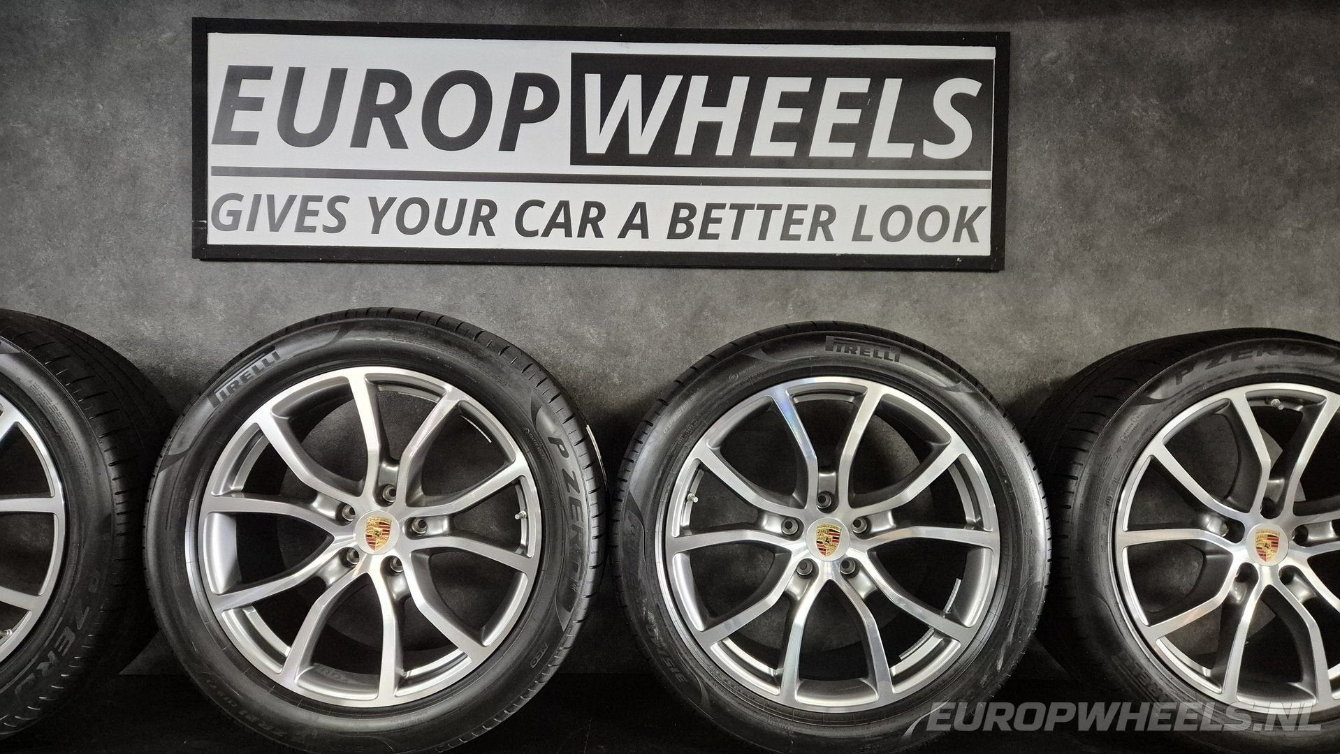 21 inch Porsche Cayenne E3 II 9YA velgen zomerbanden, Auto-onderdelen, Gebruikt, -, 285 mm, -