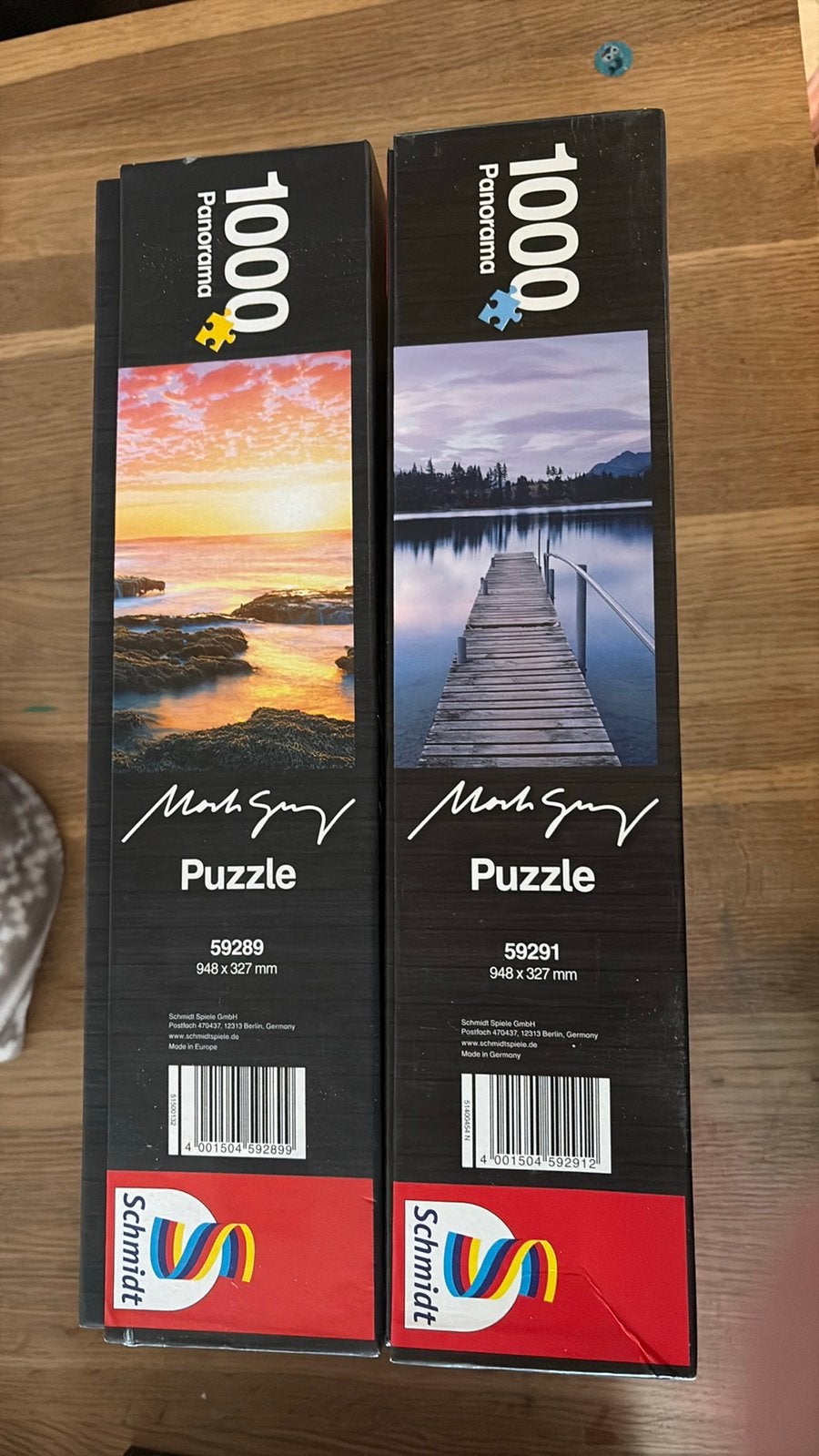 2 x Smith puzzel - 1000 st, Hobby en Vrije tijd, Ophalen, 500 t/m 1500 stukjes, Zo goed als nieuw, Legpuzzel