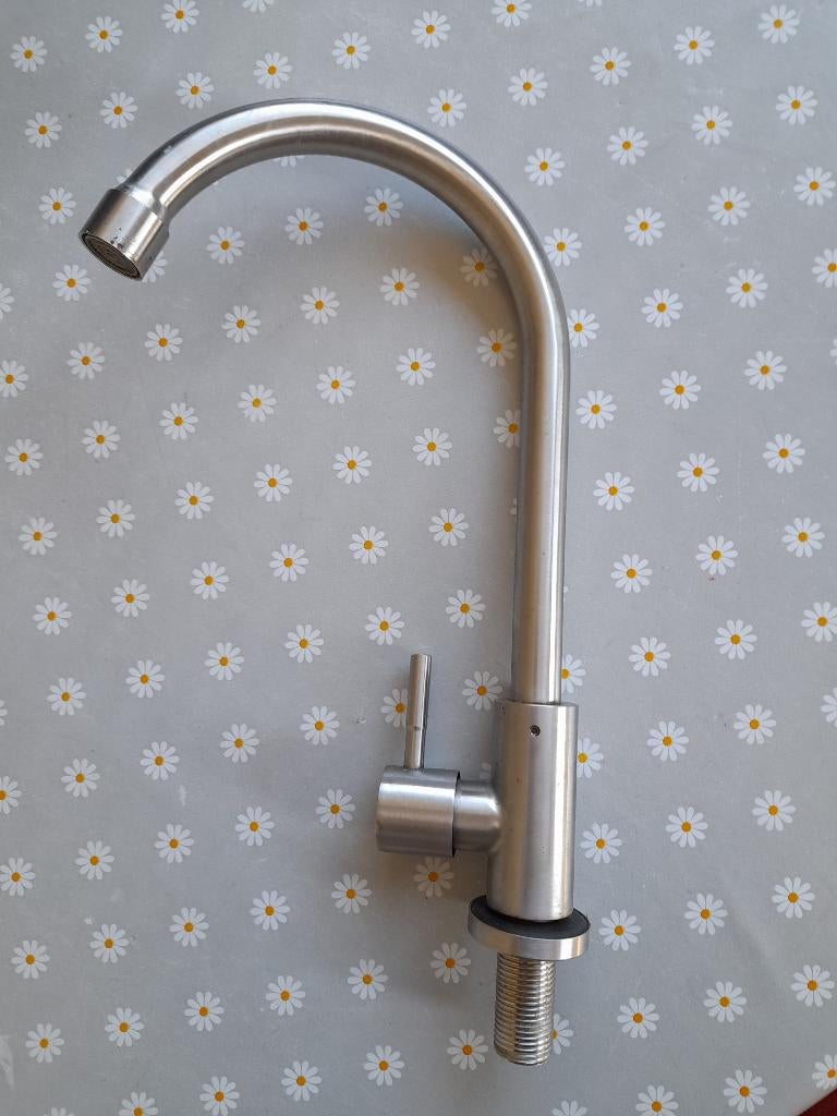 Koudwaterkraan, Doe-het-zelf en Bouw, Ophalen of Verzenden, Gebruikt, Chroom, Kraan