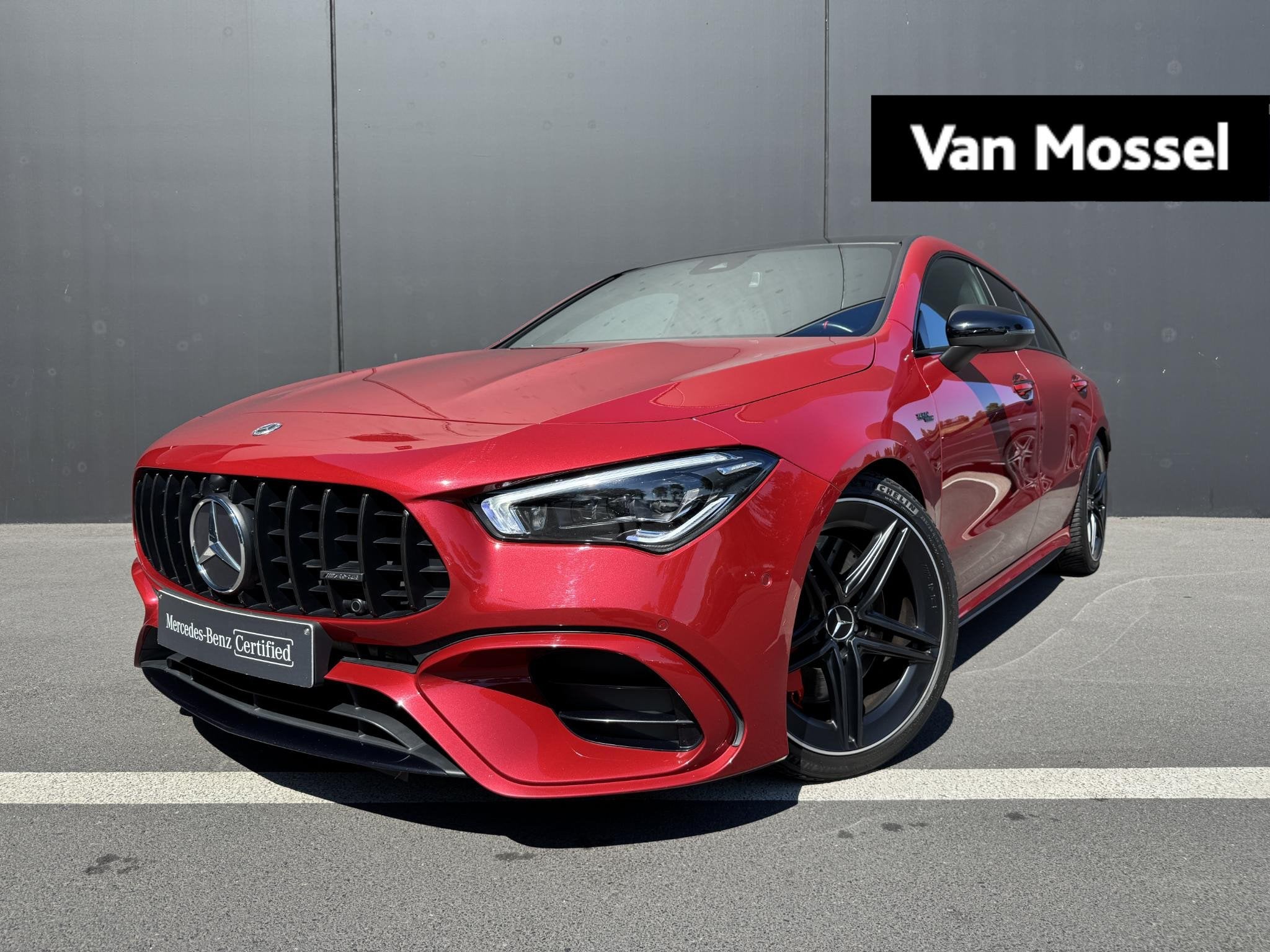 Mercedes-Benz CLA 45 AMG S 4MATIC+ Shooting Brake + MULTIBEA, Auto's, Automaat, Stof, Gebruikt, 4 cilinders