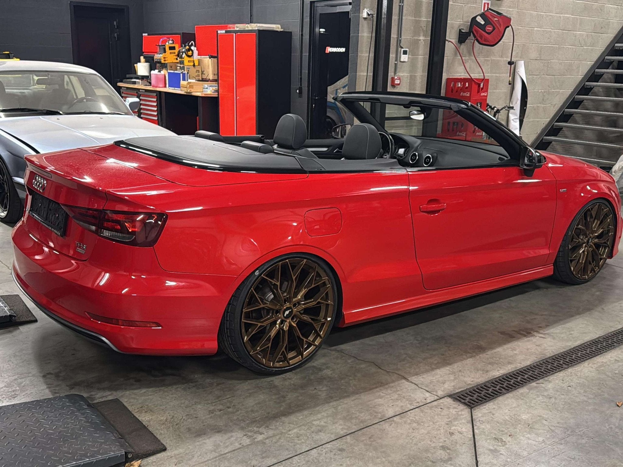 Audi A3 CABRIO S line DSG TUNED VMAXX + 20" JR 49 breedset, Autos, Achat, Entreprise, 2 portes, Automatique