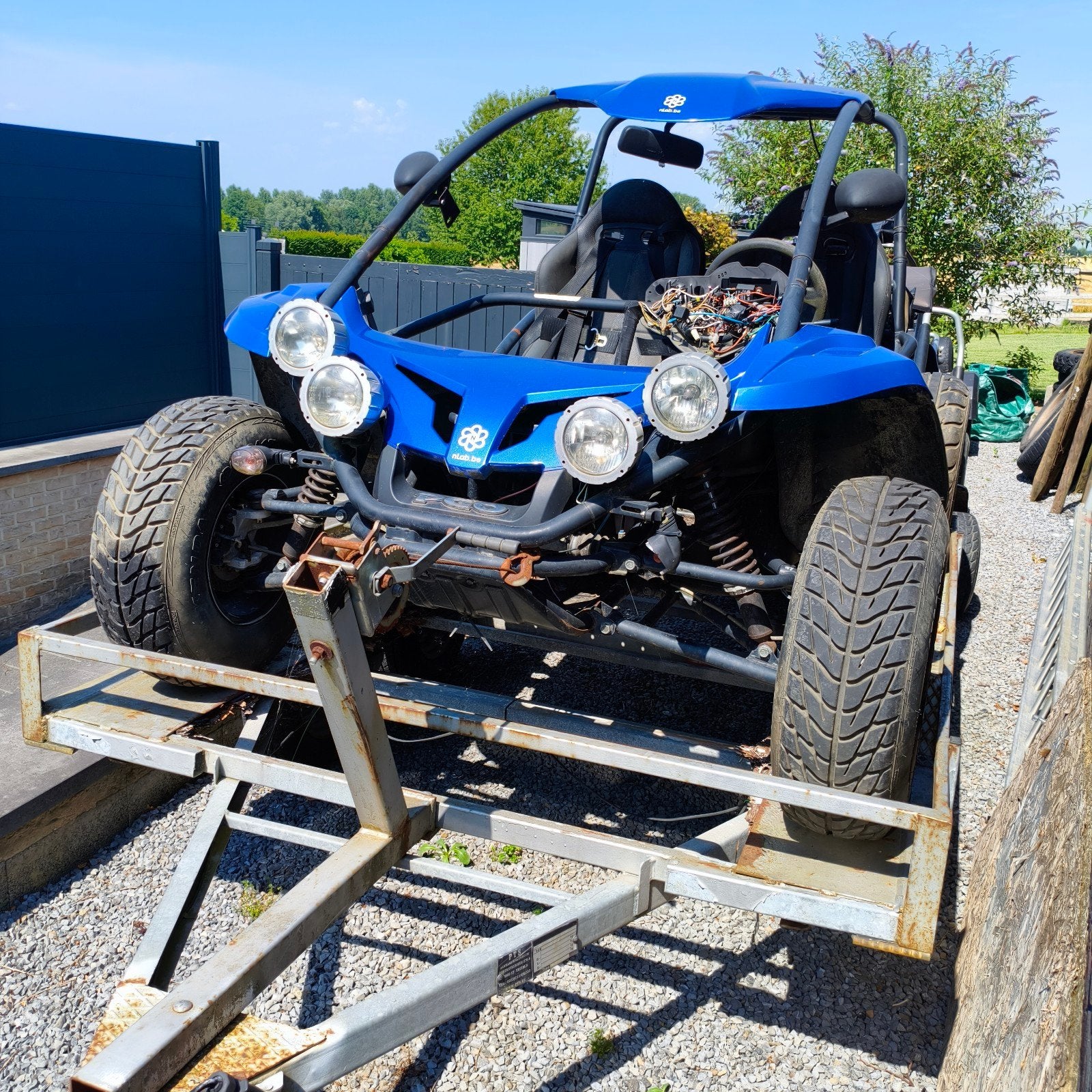 Rollend chassis Pgo 500i