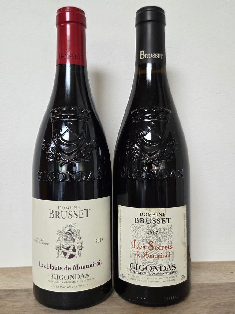 Brusset Gigondas 2017 & 2019, Ophalen of Verzenden