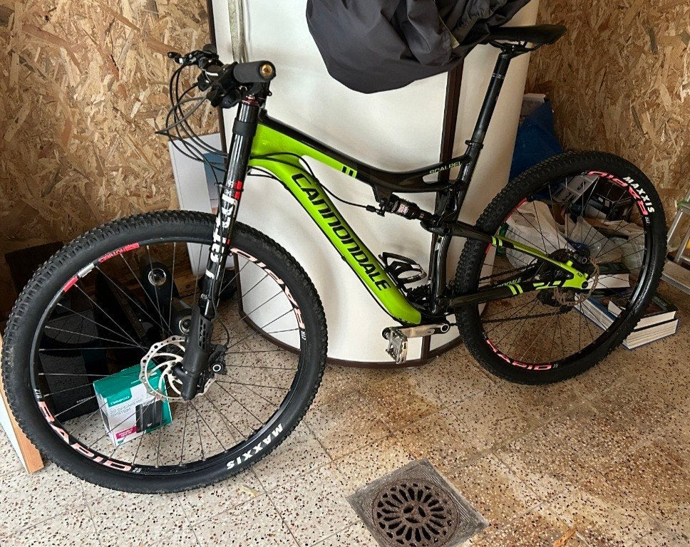 vtt cannondale Scalpel carbonne taille M, Vélos & Vélomoteurs, Enlèvement