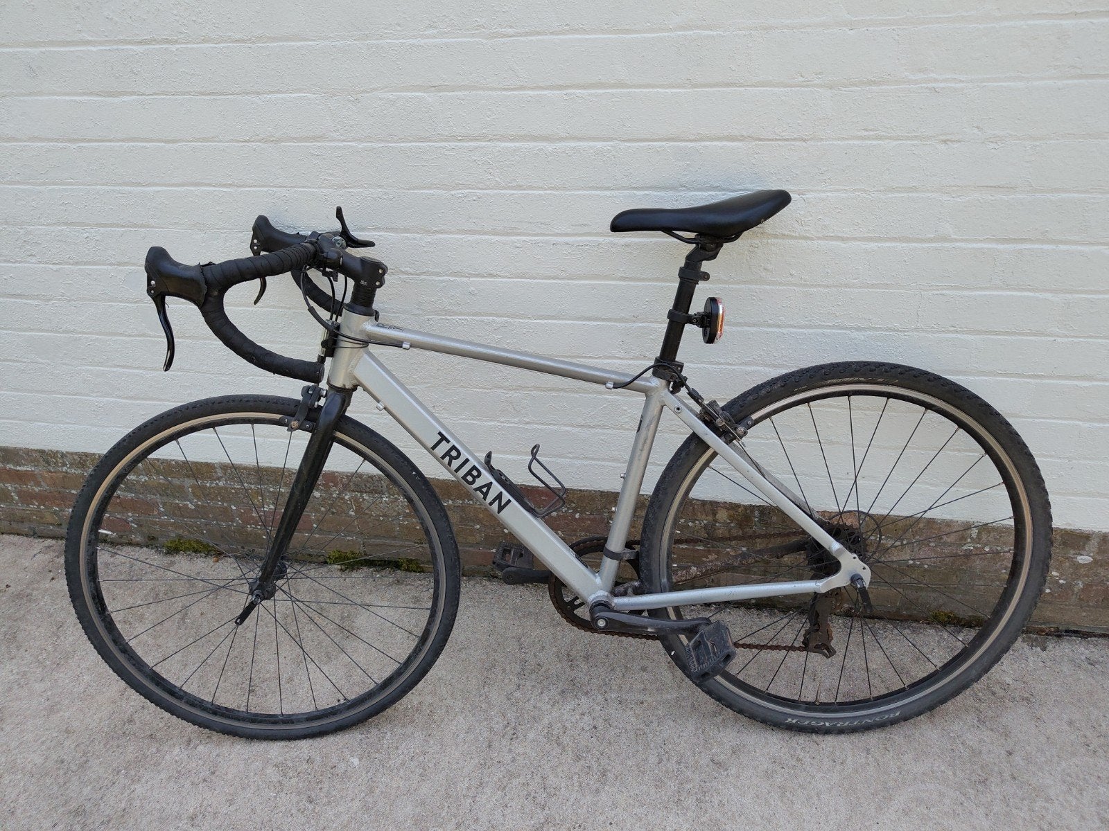 Vélo Triban RC 100 gris S, Enlèvement