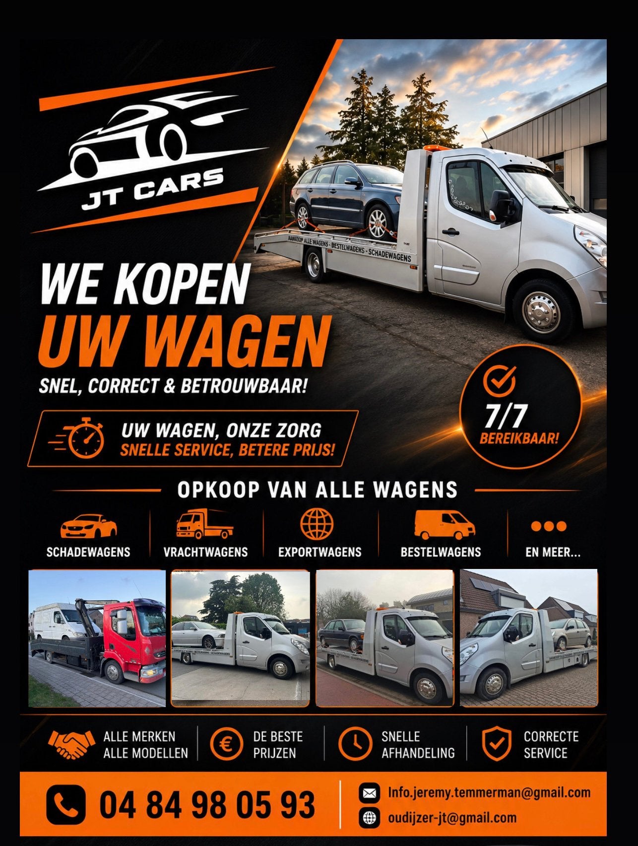 OPKOPER AUTOS, Enlèvement
