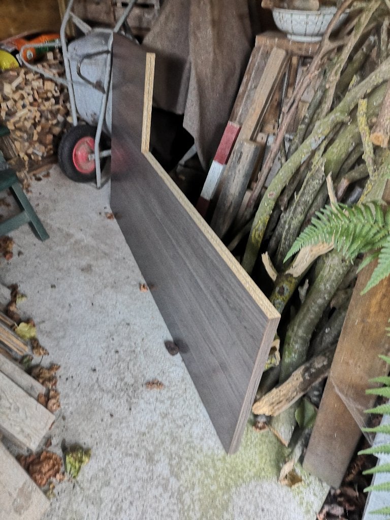 keukenblad en 2 poten, Huis en Inrichting, Keuken | Complete keukens, Ophalen, Gebruikt, Overige materialen, Hoekkeuken