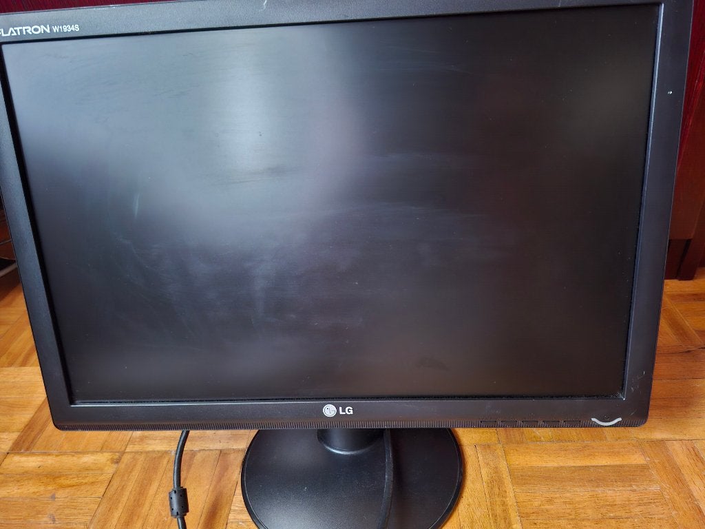 19" monitor, Computers en Software, Monitoren, Ophalen, Gebruikt, VGA, Overige resoluties