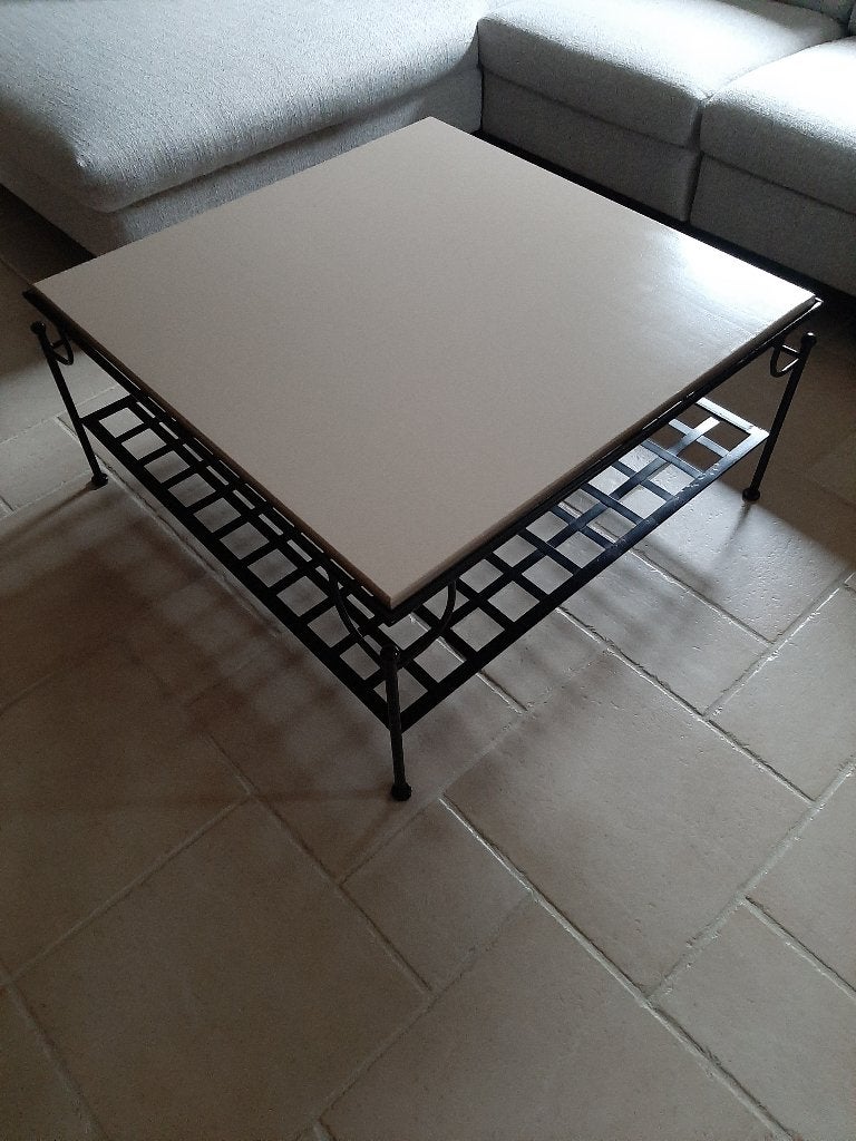 Vintage salontafel, Huis en Inrichting, Tafels | Salontafels, 50 tot 100 cm, 50 tot 75 cm, 50 tot 100 cm, Zo goed als nieuw