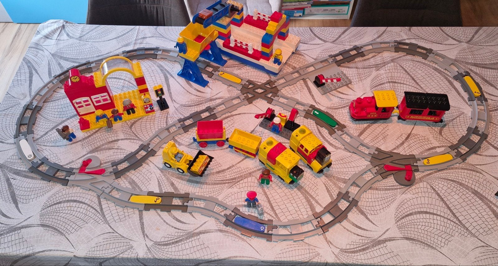 Giga lot duplo trein met heel wat extra´s, Enlèvement, Duplo