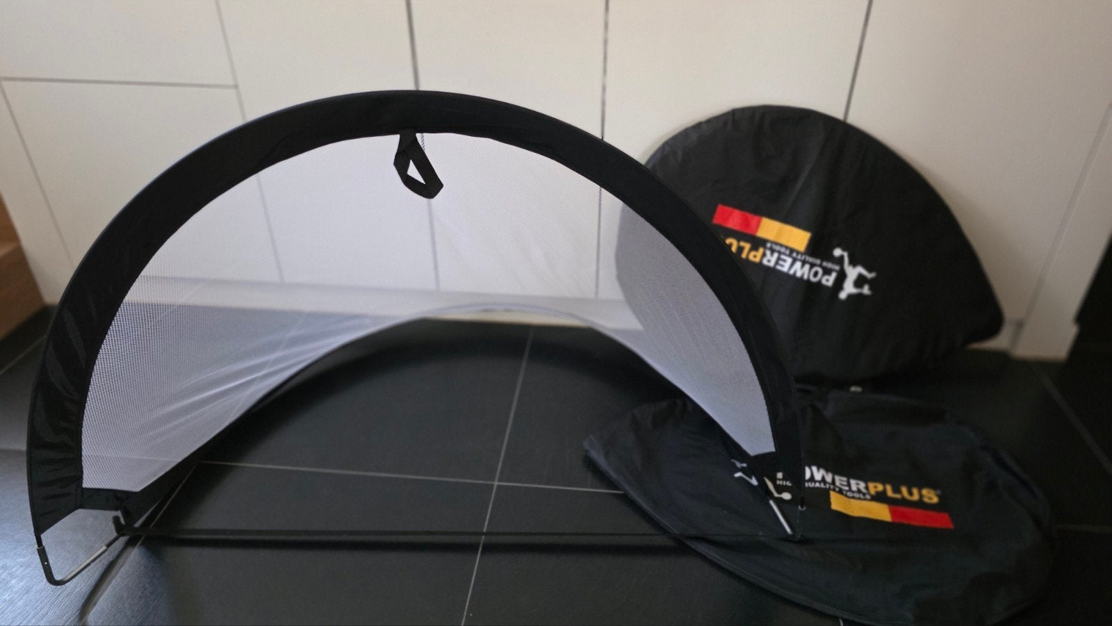 Twee opvouwbare voetbaldoelen met opberghoes  NIEUW, Sport en Fitness, Voetbal, Ophalen, Nieuw, Set