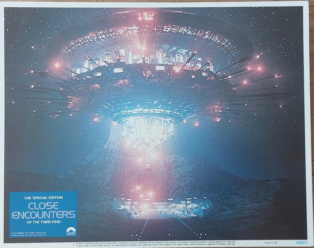 Complete Set Lobby Cards: Close Encounters "special edition", Ophalen of Verzenden, Zo goed als nieuw, Film, Foto of Kaart