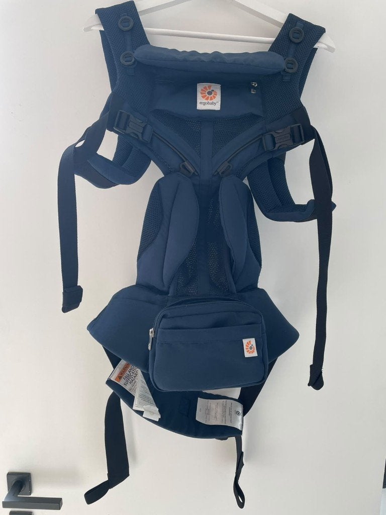 Ergobaby Omni 360 Cool Air Midnight Blue Ergonomische, Enfants & Bébés, Autres marques, Porte-bébé, Enlèvement ou Envoi, Comme neuf