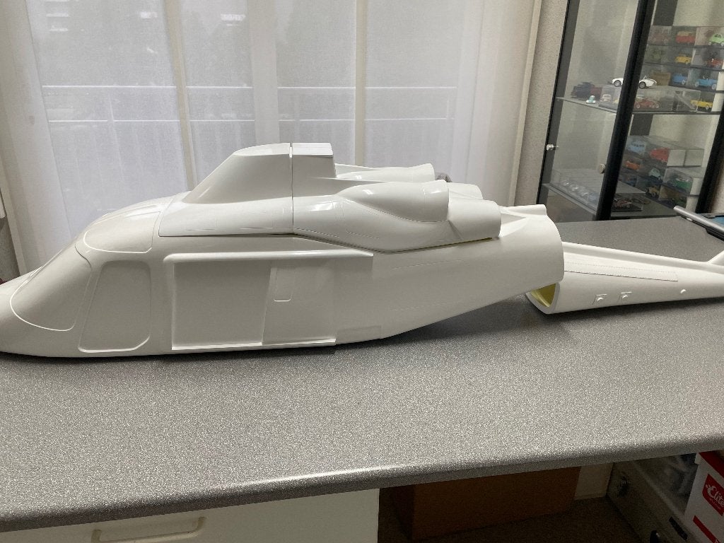 Vario rc Augusta romp kit, Hobby en Vrije tijd, Ophalen, Nieuw, Benzine, Helikopter