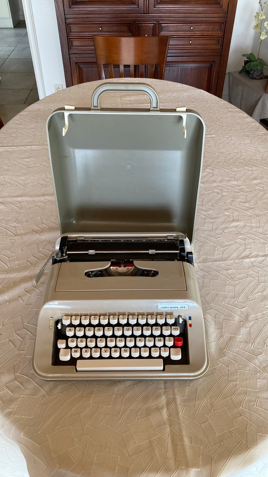 Typemachine in koffer, Diversen, Ophalen, Gebruikt