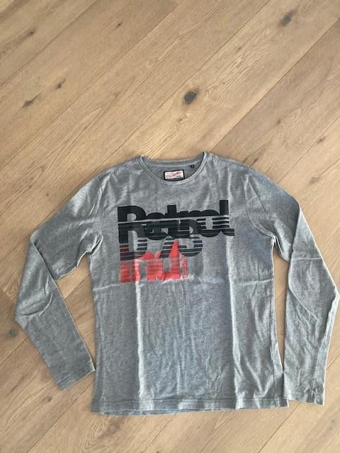 T-Shirt lange mouwen Petrol Industries maat S, Kleding | Heren, T-shirts, Ophalen of Verzenden, Maat 46 (S) of kleiner, Grijs