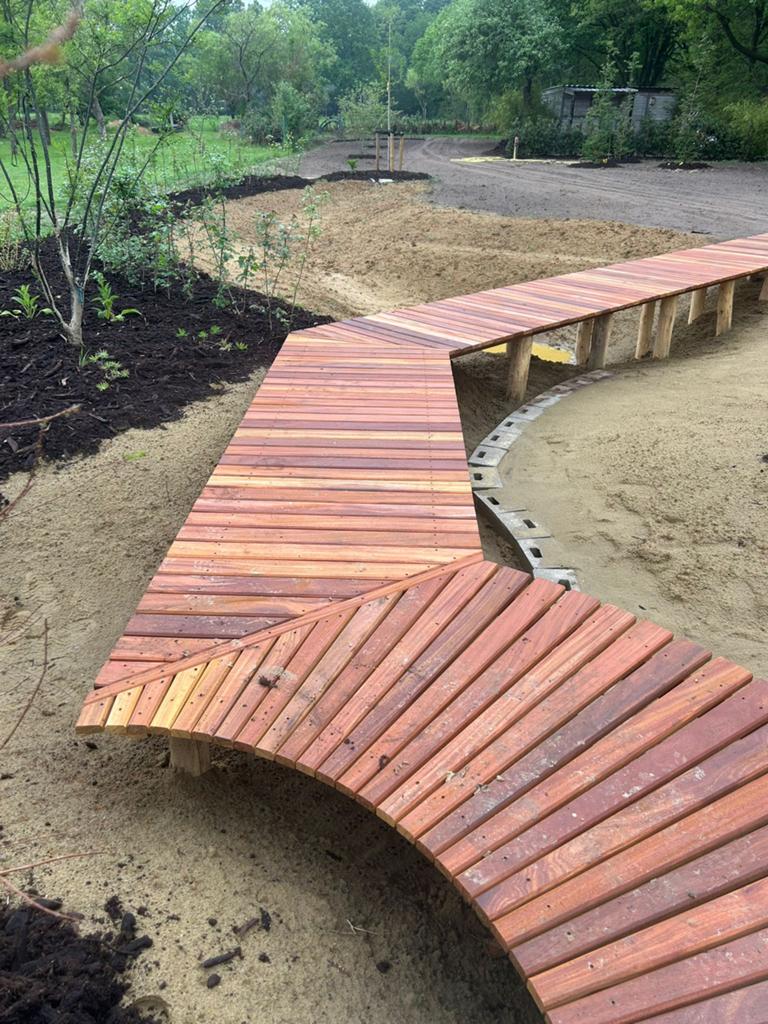 Hardhouten planken okan, Enlèvement, Neuf