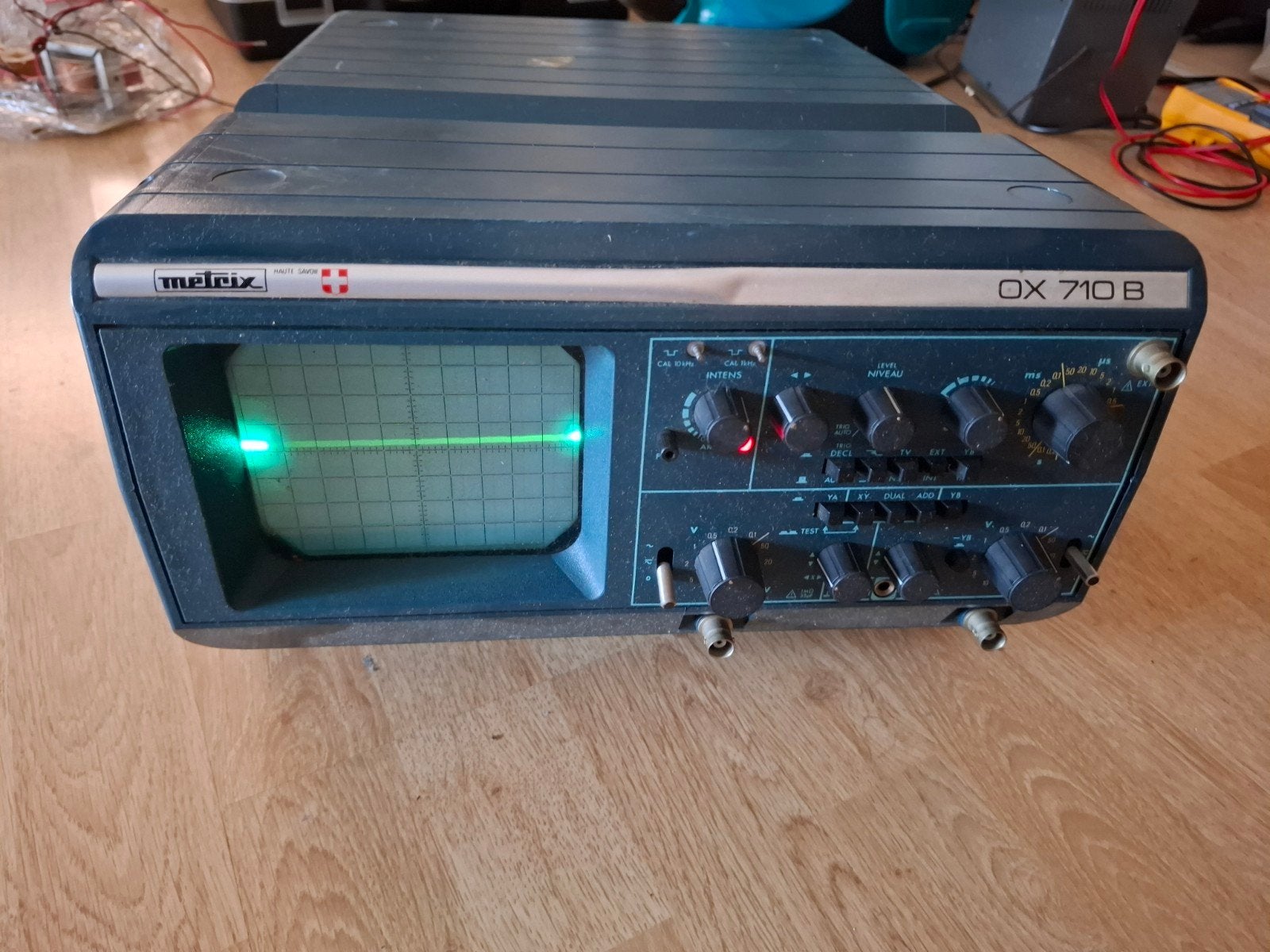 Oscilloscope Metrix QX-710B impeccable, Collections, Appareils électroniques, Enlèvement ou Envoi